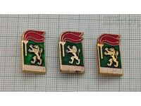 CHAVDARCHE LOGO BADGE LOT 3 PCS