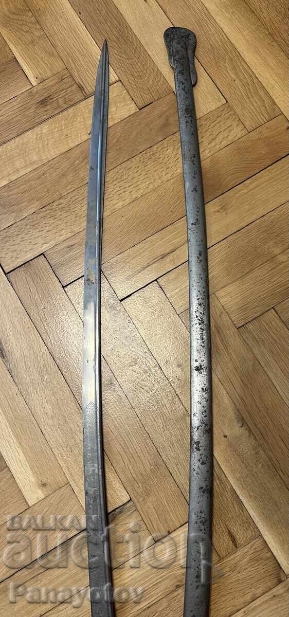 SABIE FERDINAND SABIE CUȚIT KAMA CORTE CUȚIT CUȚIT YATAGAN LAMĂ ASCUȚITĂ ORIGINAL - 7