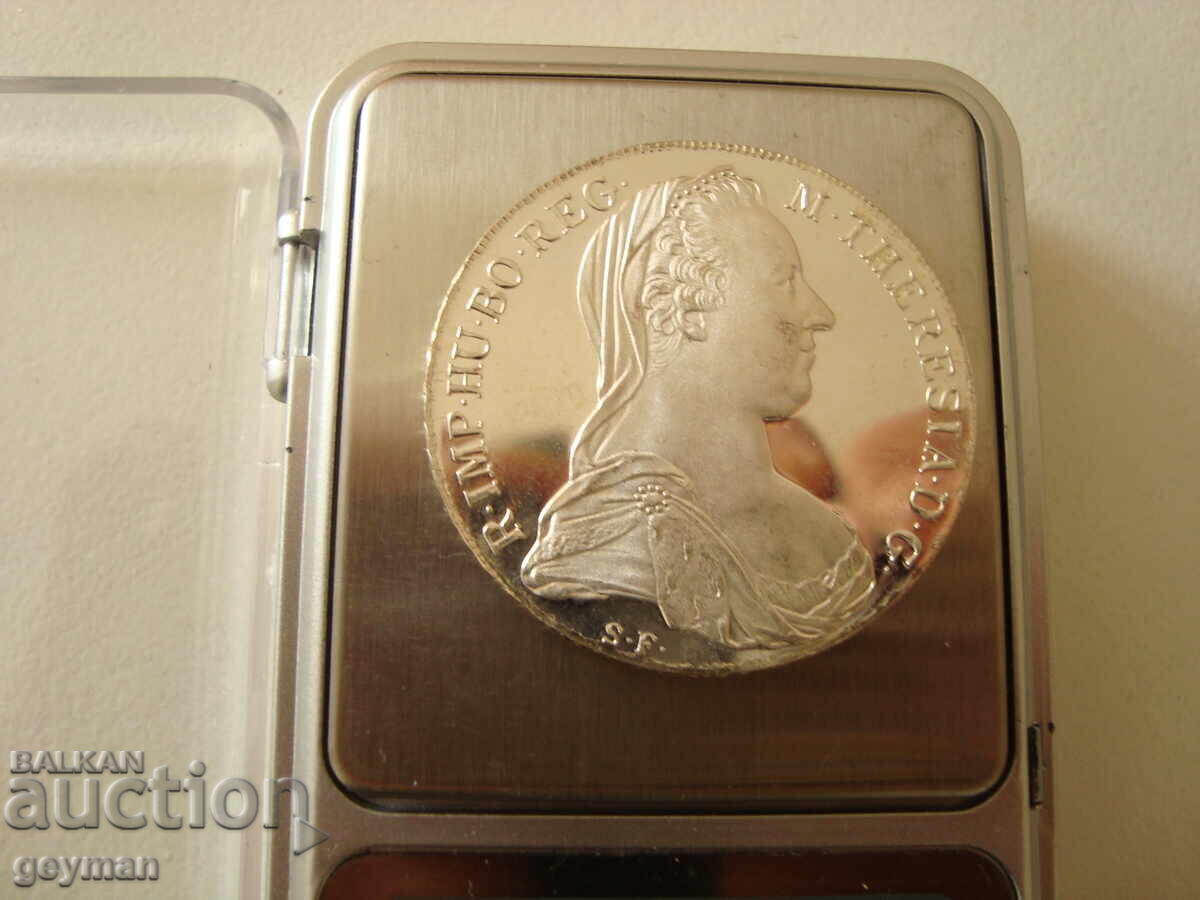 Δημοπρασία Τάλερο - Μαρία Θηρεσία - Re-strike