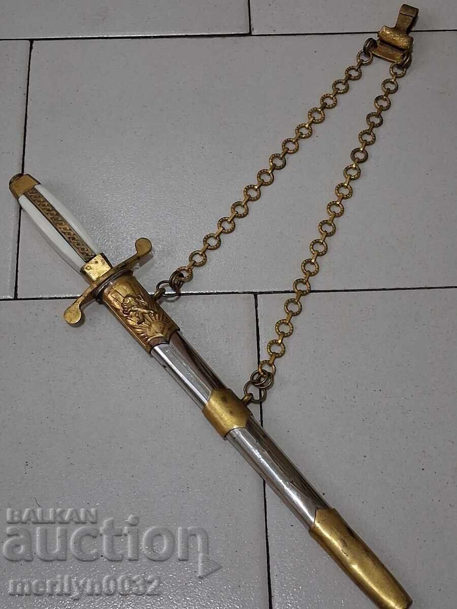 Licitație Pumnal de ofițer de infanterie cu teacă BNA