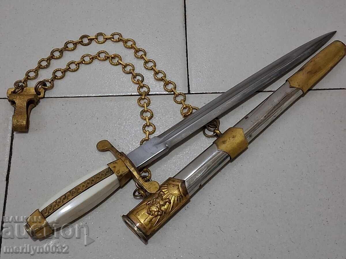 Livrarea Pumnal de ofițer de infanterie cu teacă BNA