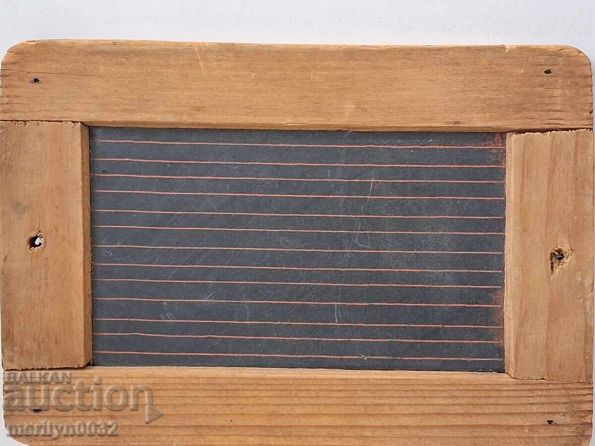 Πίνακας γραφής με πηνίο από σχολικό πίνακα κυττάρων