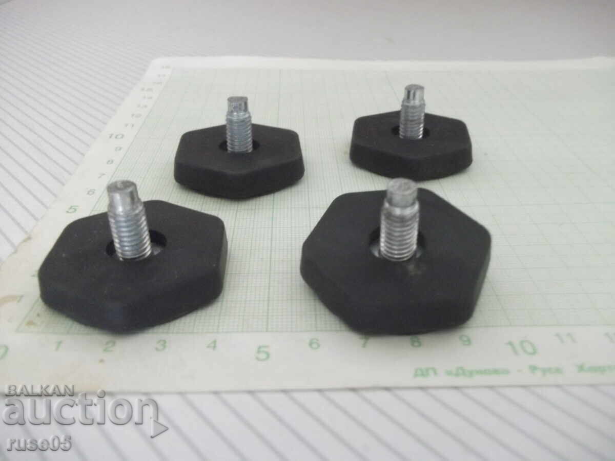 4 τμχ. ρυθμιζόμενα αποστάτες για ανύψωση πλυντηρίων κ.λπ. - 4 4 τμχ. ρυθμιζόμενα αποστάτες για ανύψωση πλυντηρίων κ.λπ. - 4