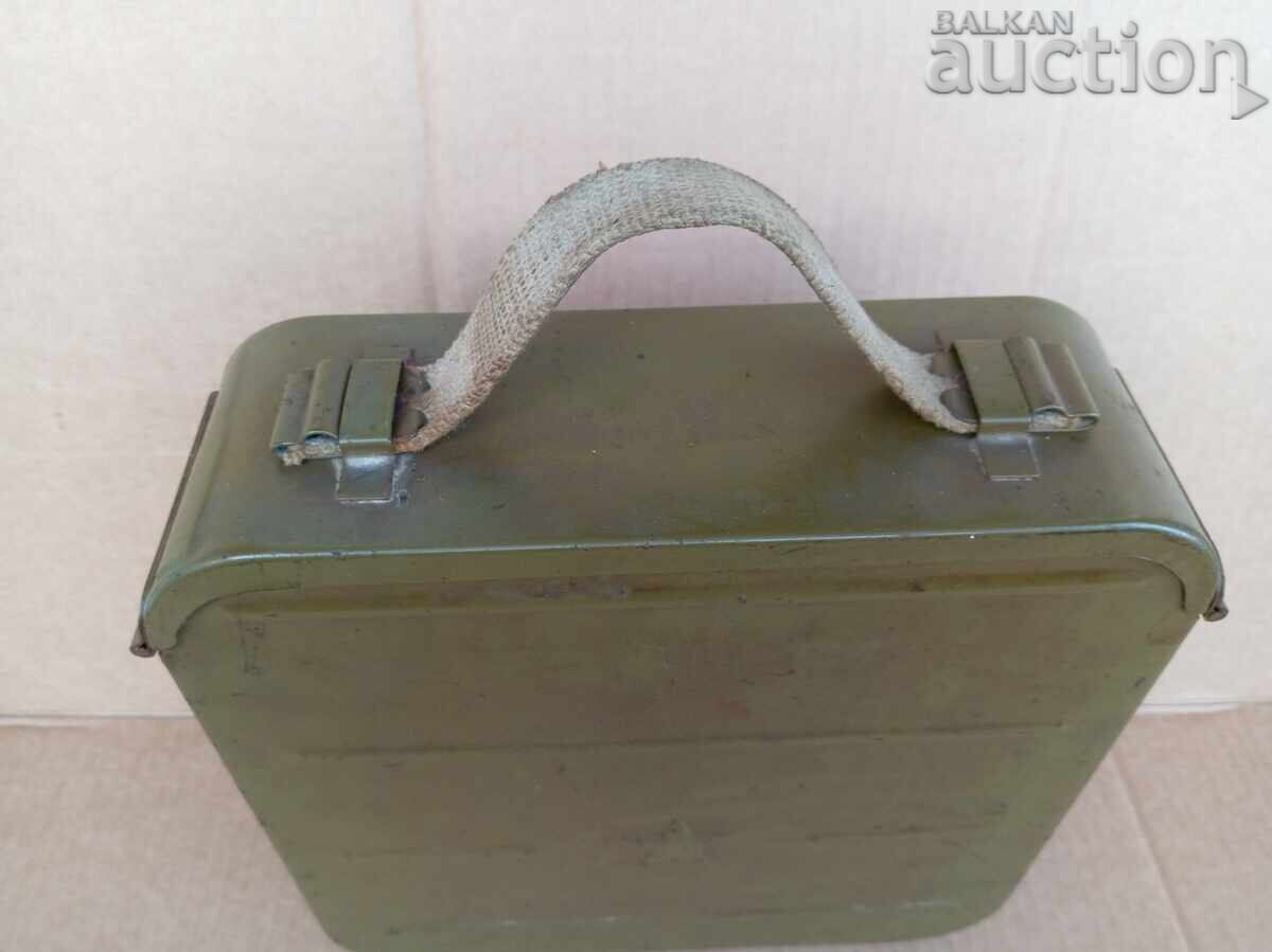Auction  box for machine gun belt box for Maxim PKT TOKAREV