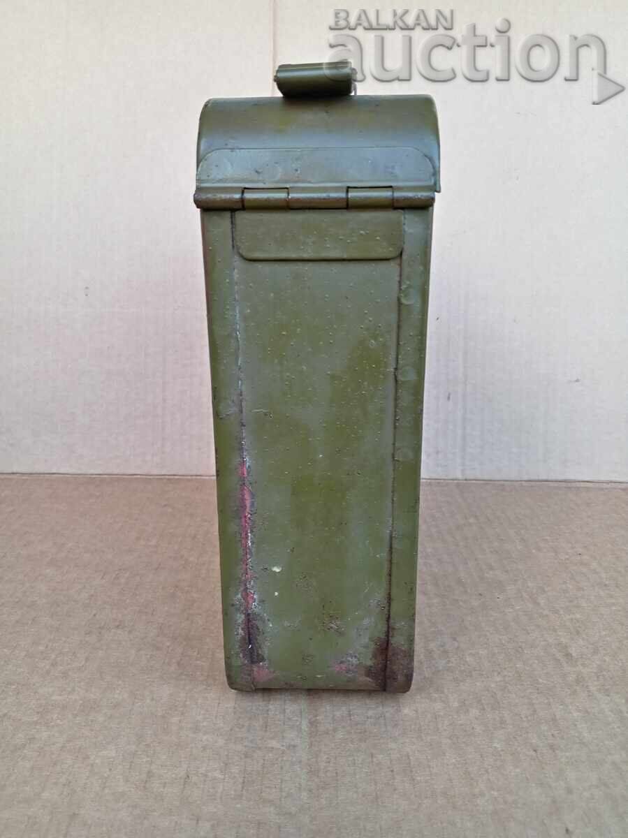 Delivery of box for machine gun belt box for Maxim PKT TOKAREV