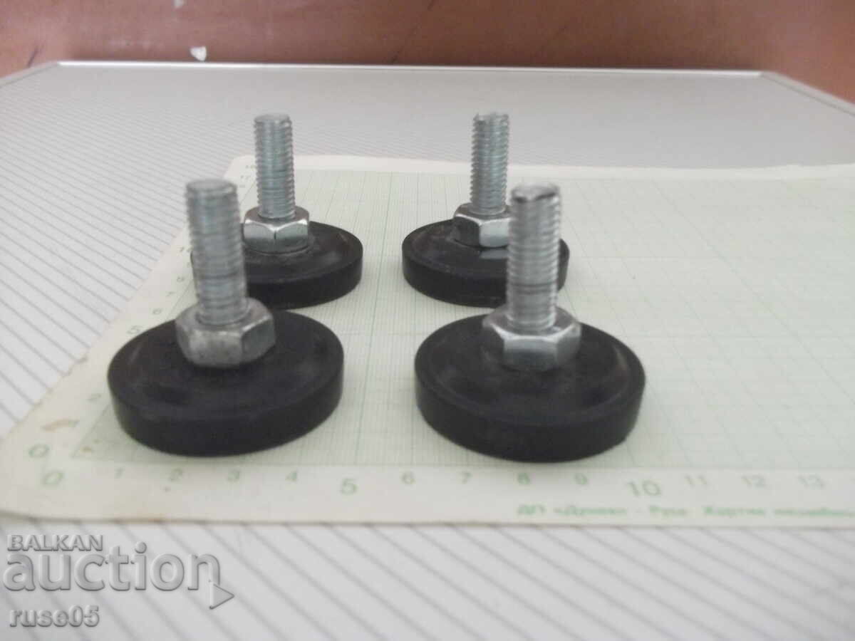 Auction 4 pcs. Adjustable Spacers for Lifting Washing Machines etc. - 5 Auction 4 pcs. Adjustable Spacers for Lifting Washing Machines etc. - 5