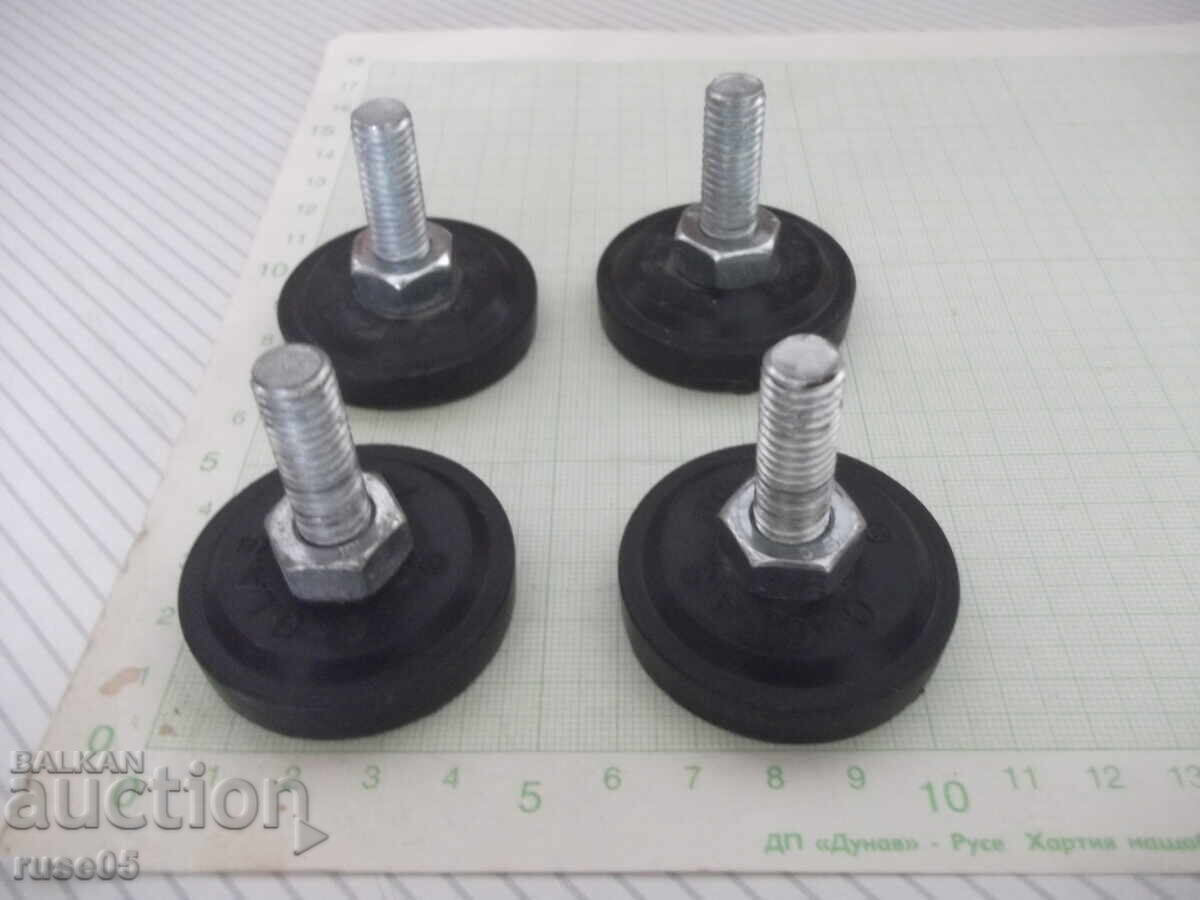 4 pcs. Adjustable Spacers for Lifting Washing Machines etc. - 5 4 pcs. Adjustable Spacers for Lifting Washing Machines etc. - 5