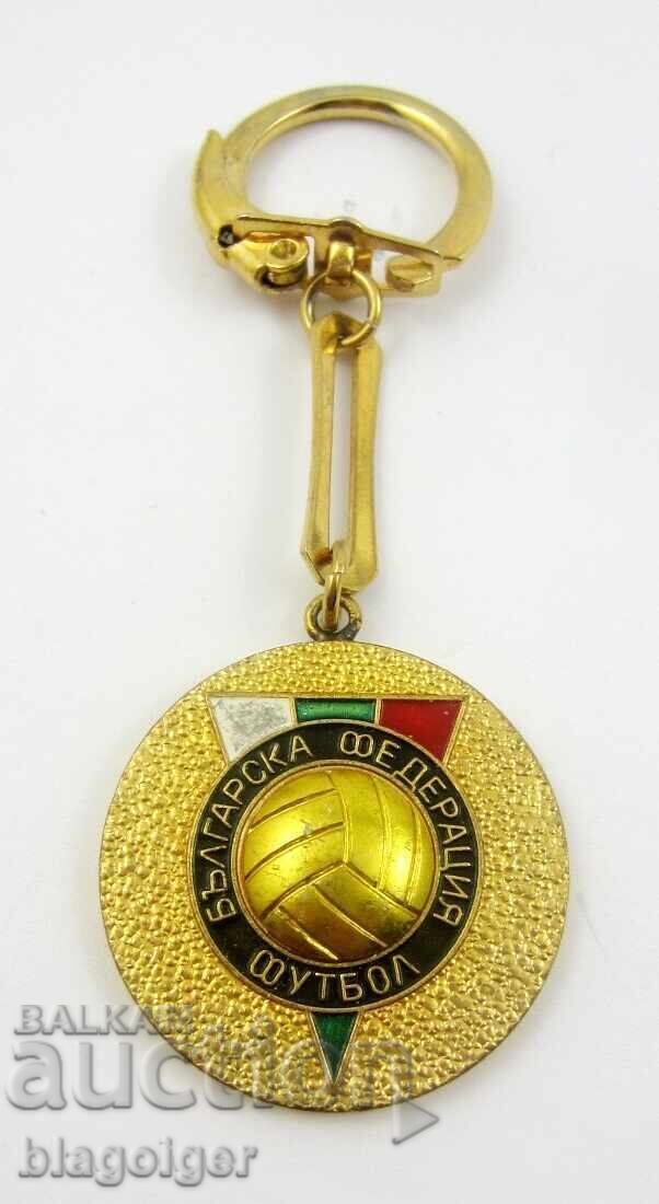 Auction  Bulgarian Football Union - Enameled old badge