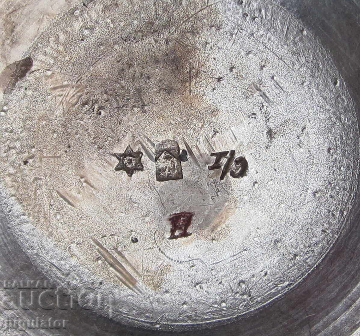 Antique German WMF I/O Cups/Glasses, 5 pieces - 5 Antique German WMF I/O Cups/Glasses, 5 pieces - 5