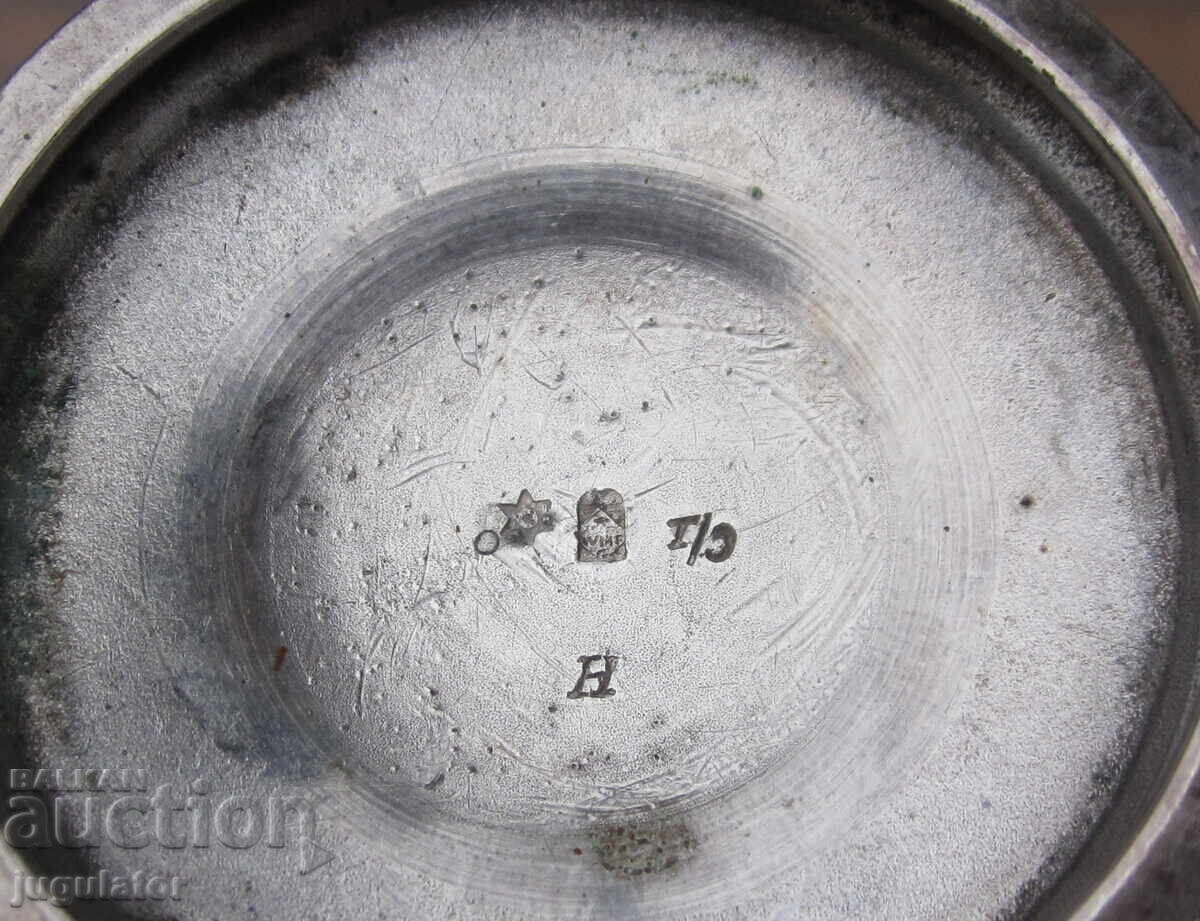 Antique German WMF I/O Cups/Glasses, 5 pieces - 6 Antique German WMF I/O Cups/Glasses, 5 pieces - 6