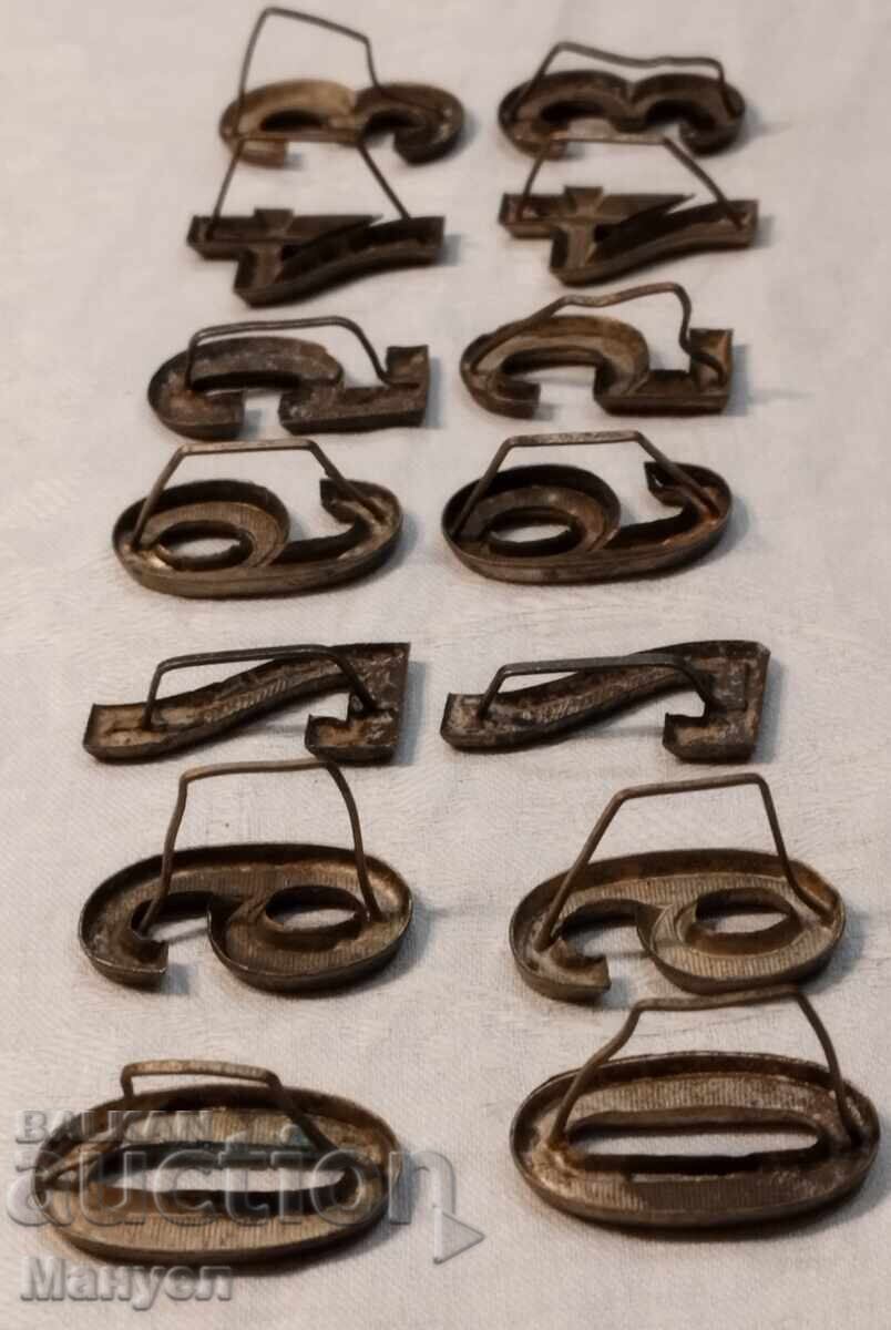 Αριθμοί για επωμίδες, επωλέτες Πρίγκιπα, Τσάρου Φερδινάνδου I - 5 Αριθμοί για επωμίδες, επωλέτες Πρίγκιπα, Τσάρου Φερδινάνδου I - 5