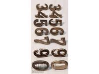 Cifre pentru epoleti, epoleți, Prințul, Țarul Ferdinand I