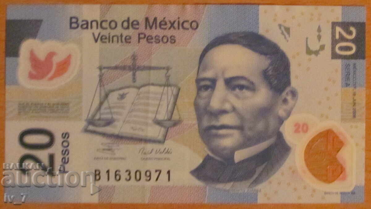 20 ΠΕΣΟ 2006, ΜΕΞΙΚΟ - Πολυμερές 20 ΠΕΣΟ 2006, ΜΕΞΙΚΟ - Πολυμερές