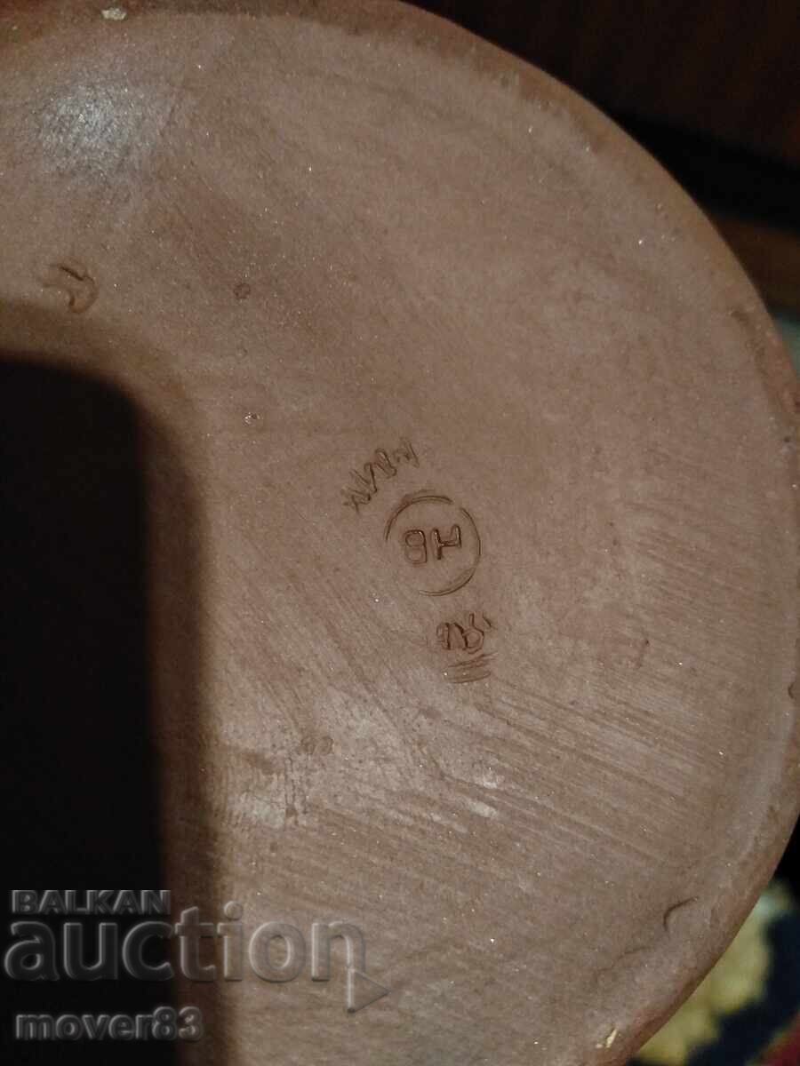 Ceramic Set. Pitcher and 6 cups - 6 Ceramic Set. Pitcher and 6 cups - 6