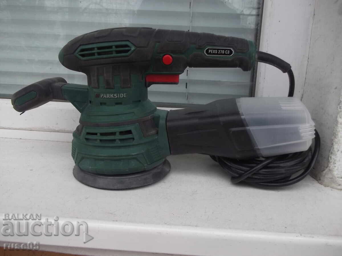 Șlefuitor vibrator "PARKSIDE - PEXS 270 C3" cu preț 30.00 BGN | € 15.34 Șlefuitor vibrator "PARKSIDE - PEXS 270 C3" cu preț 30.00 BGN | € 15.34