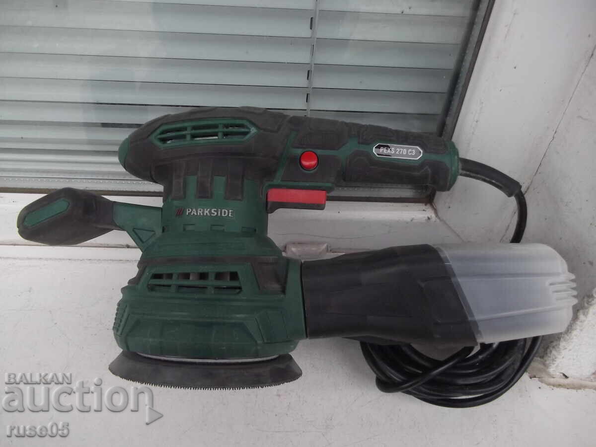 Licitație Șlefuitor vibrator "PARKSIDE - PEXS 270 C3" Licitație Șlefuitor vibrator "PARKSIDE - PEXS 270 C3"