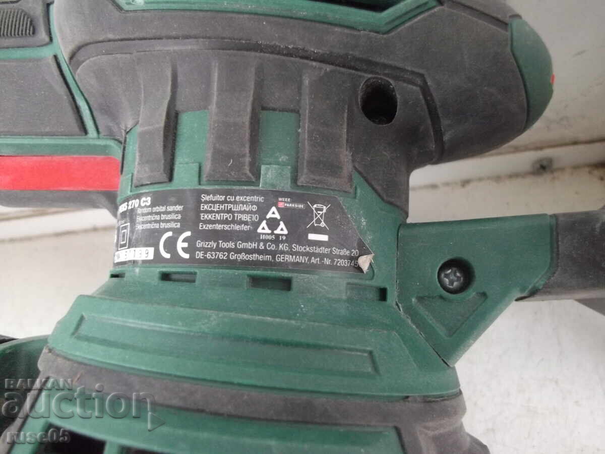 Șlefuitor vibrator "PARKSIDE - PEXS 270 C3" - 7 Șlefuitor vibrator "PARKSIDE - PEXS 270 C3" - 7