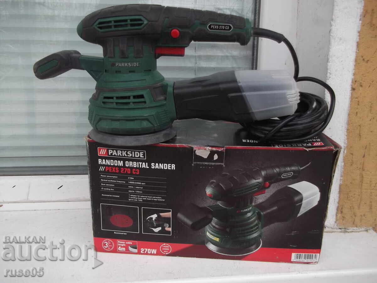Șlefuitor vibrator "PARKSIDE - PEXS 270 C3" Șlefuitor vibrator "PARKSIDE - PEXS 270 C3"