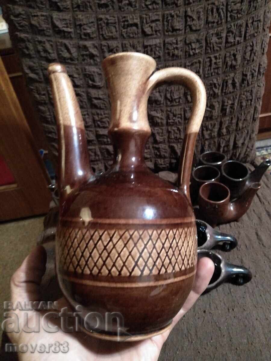 Κεραμικά. Κανάτα και φλιτζάνια. Μίγμα με τιμή 2.99 BGN | € 1.53