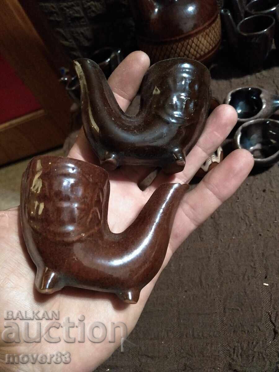 Παράδοση Κεραμικά. Κανάτα και φλιτζάνια. Μίγμα