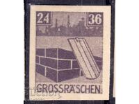 Germany - 1946 - Local Issue after World War II - Grosraschen, MLH