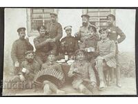 5168 Kingdom of Bulgaria German and Bulgarian soldiers celebrate