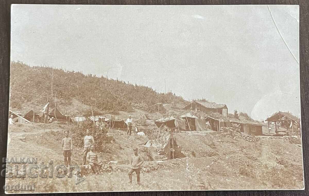 5170 Kingdom of Bulgaria military camp WWI 1918. Southern Front 5170 Kingdom of Bulgaria military camp WWI 1918. Southern Front