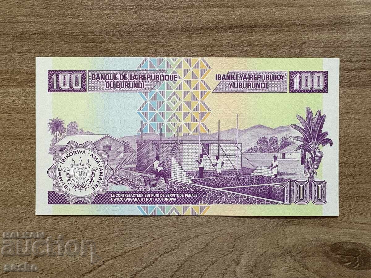 Бурунди - 100 франка (2011) UNC с цена 1.10 лв. | € 0.56 Бурунди - 100 франка (2011) UNC с цена 1.10 лв. | € 0.56