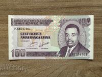 Μπουρούντι - 100 φράγκα (2011) UNC