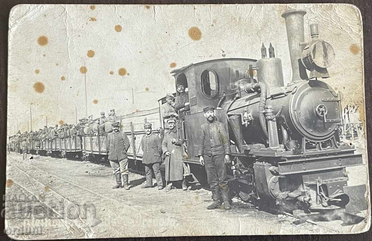 5179 Kingdom of Bulgaria German locomotive hauling Bulgarian train