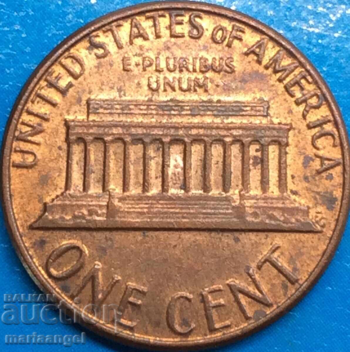Delivery of 1 cent 1981 USA President Lincoln