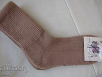 Șosete tricotate la mașină din lână de cămilă mărimea 37-39