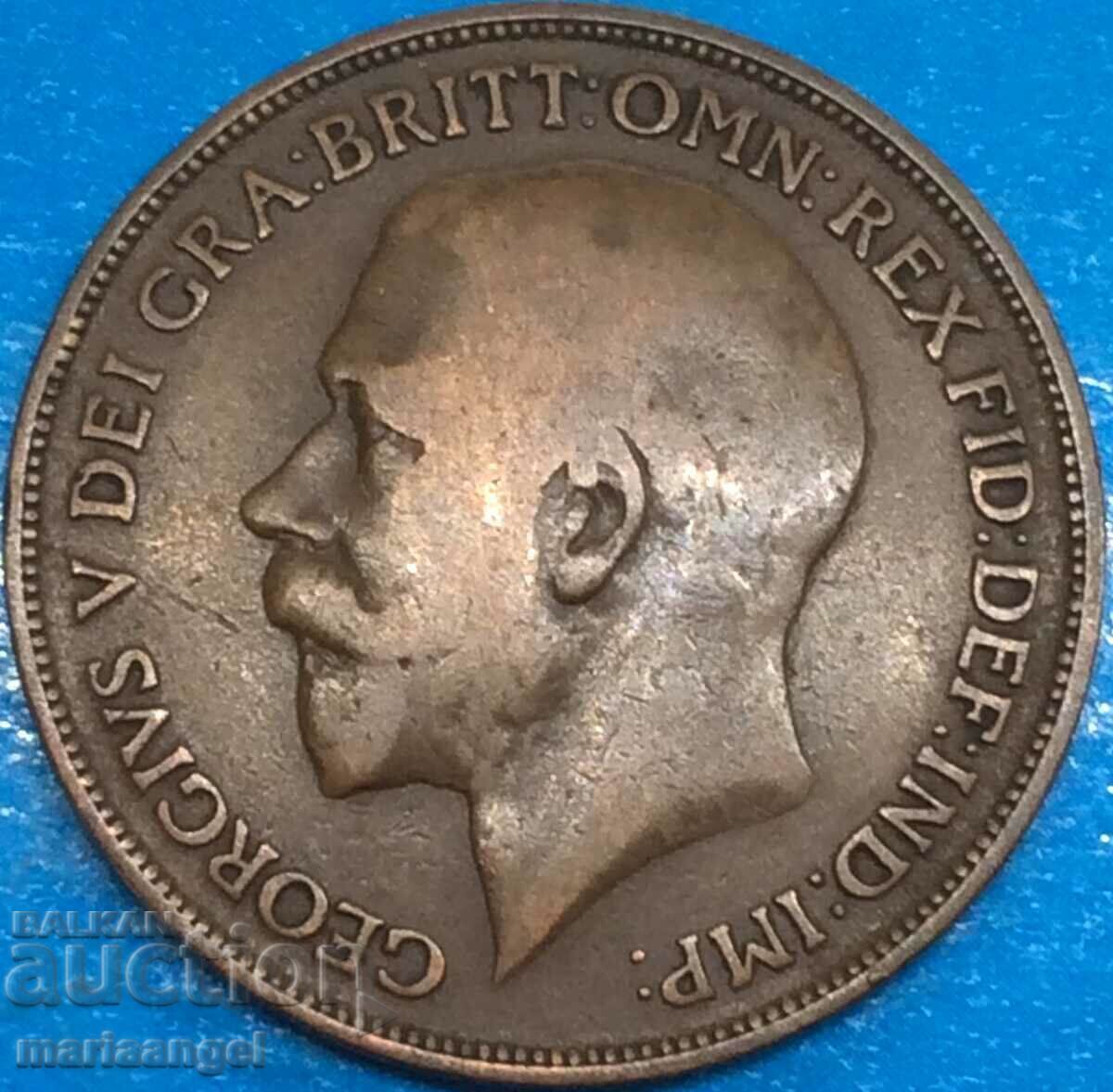 Great Britain 1 penny 1915 30mm bronze - 6