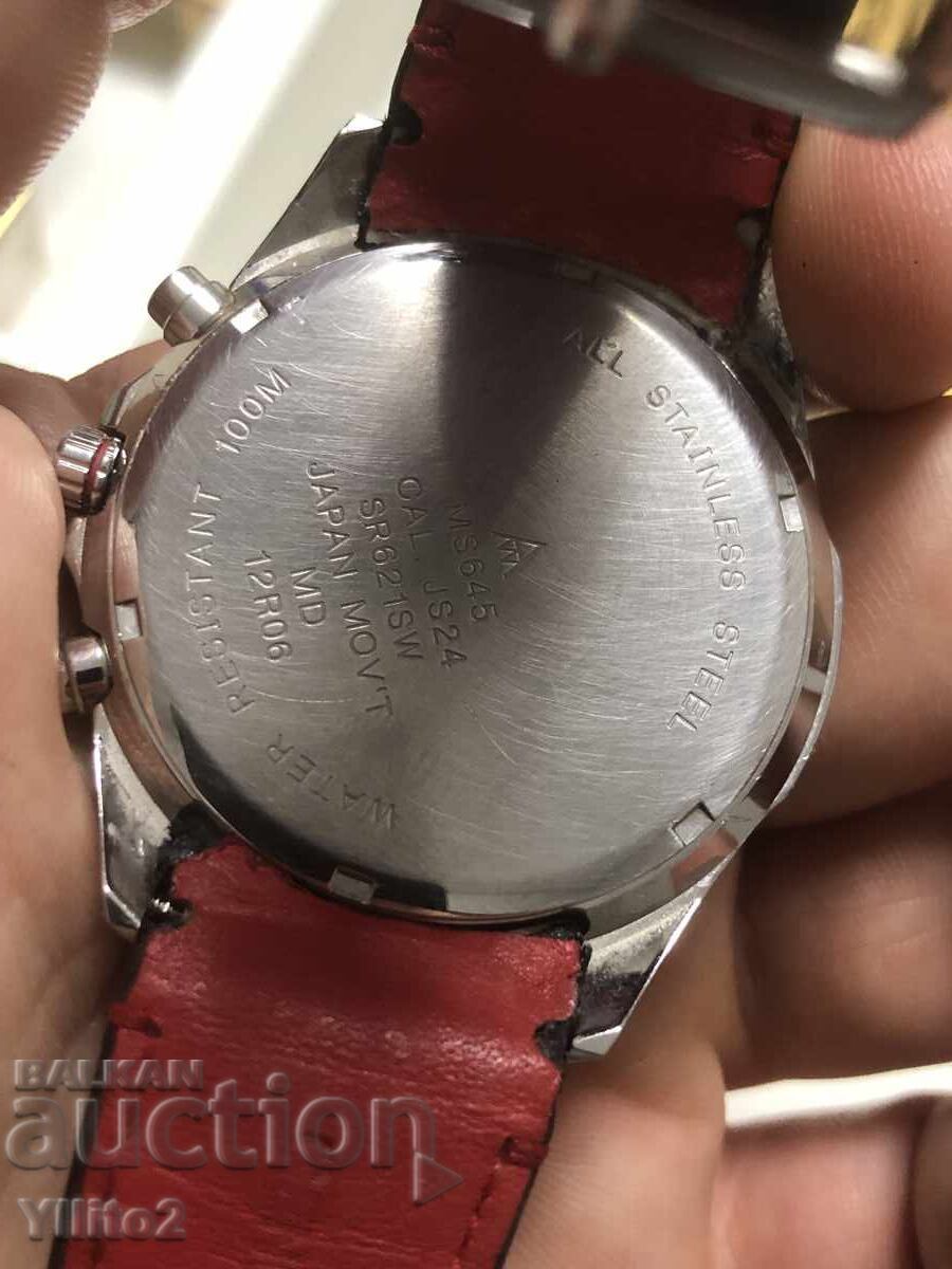 Auction  Accurist chronograph watch