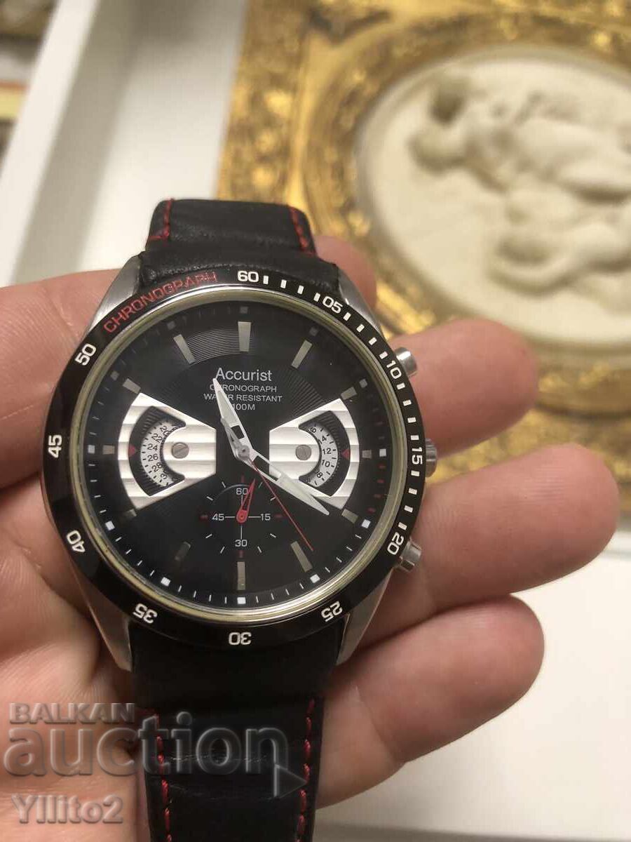 Часовник Accurist chronograph - 7