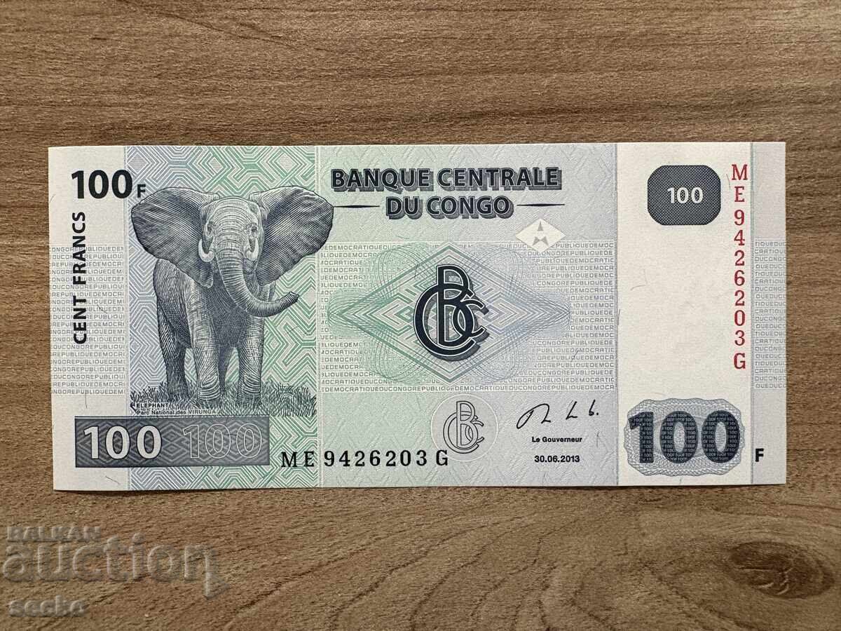 Congo - 100 Francs (2013) UNC