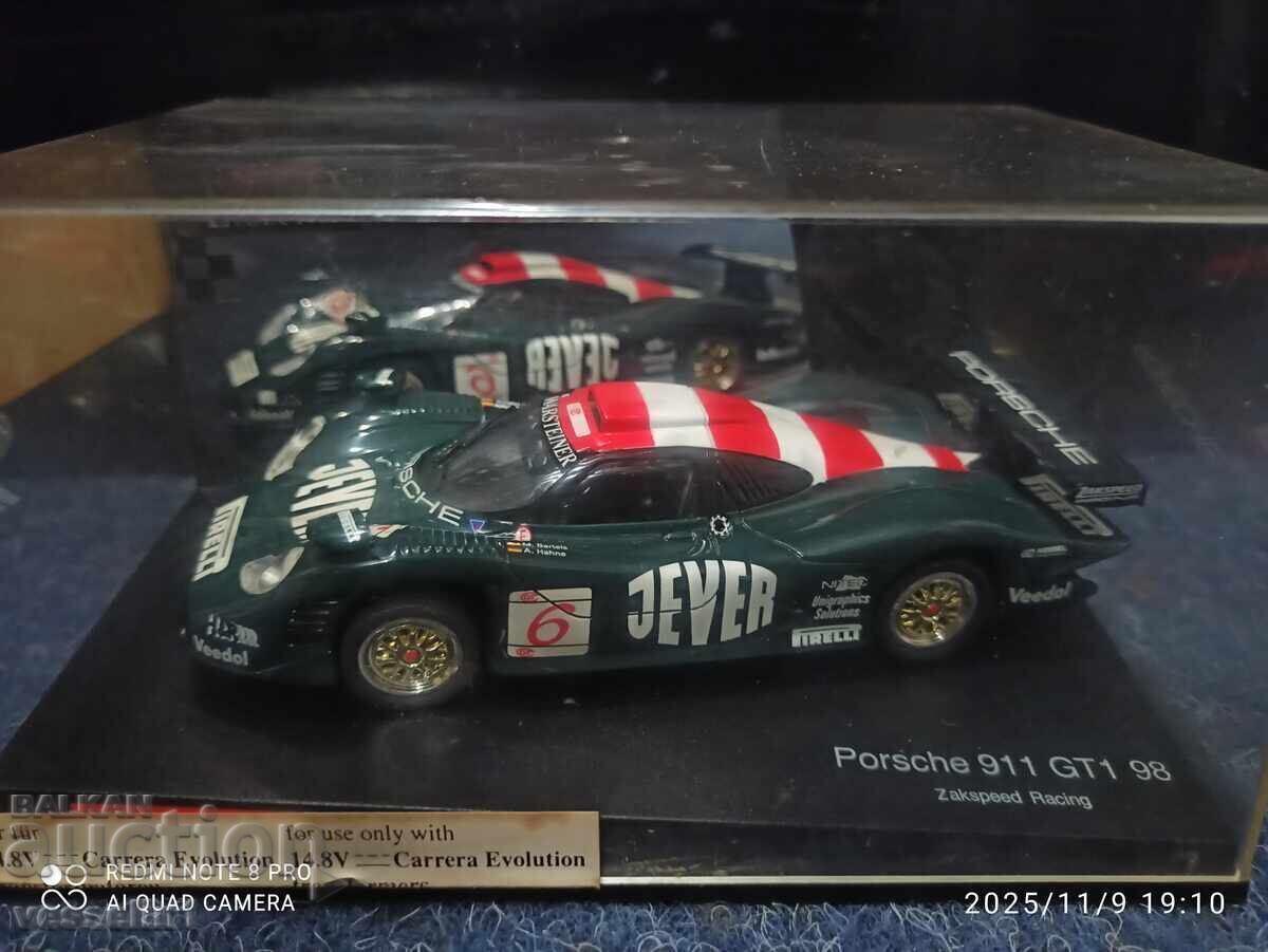 Стара количка за магнитна писта 14,8V Porsche Carrera GT1 98 Стара количка за магнитна писта 14,8V Porsche Carrera GT1 98