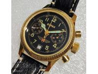 Ceas Rusesc Poljot Buran Cronograf 3133 Poljot Chronograph