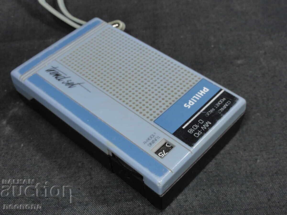 Auction BZC OLD RETRO TRANSISTOR PHILIPS RADIO Auction BZC OLD RETRO TRANSISTOR PHILIPS RADIO