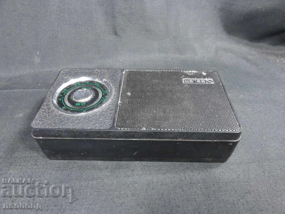 BZTs STAR RETRO SOCIALIST USSR TRANSISTOR RADIO SELGA 405 SELGA - 6 BZTs STAR RETRO SOCIALIST USSR TRANSISTOR RADIO SELGA 405 SELGA - 6