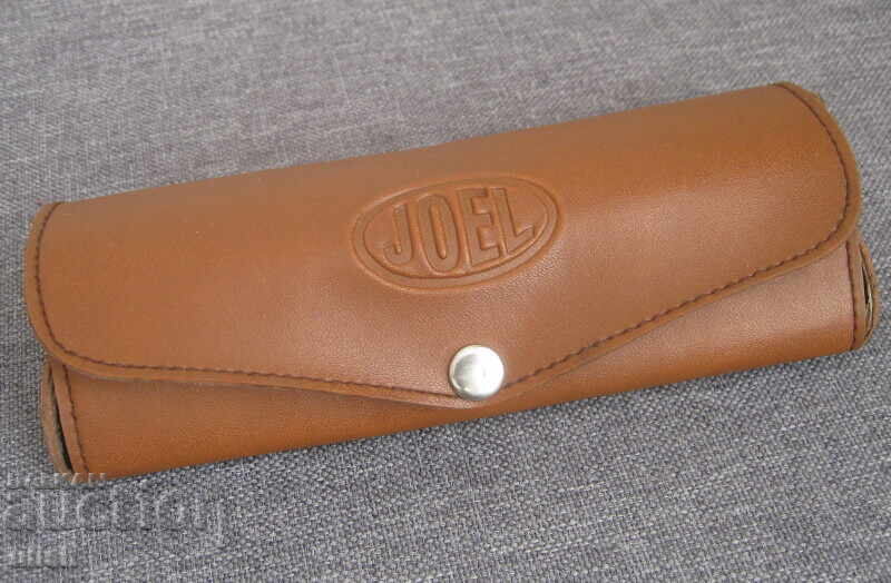 Retro leather Joel glasses case Retro leather Joel glasses case