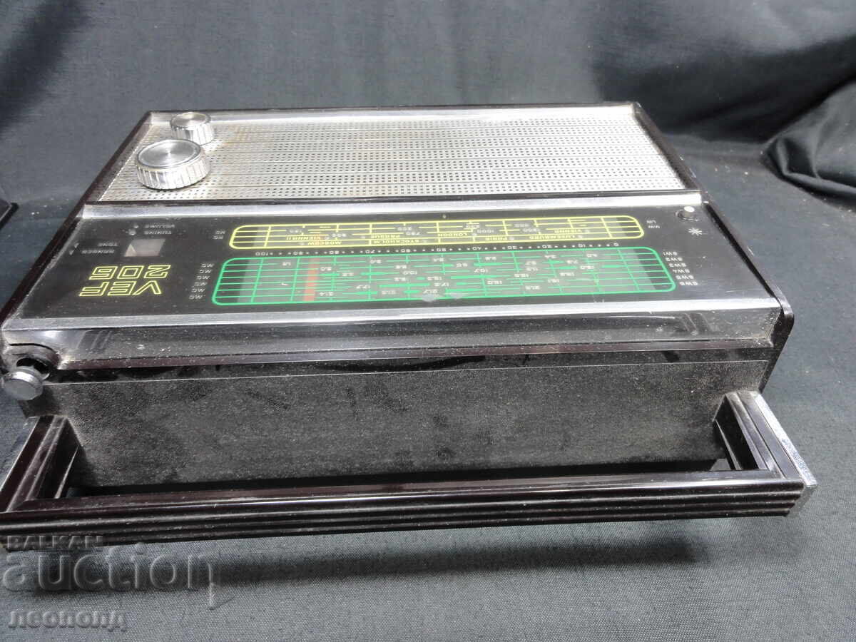 BZTs STAR RETRO SOC USSR TRANSISTOR RADIO VEF 206 VEF - 5 BZTs STAR RETRO SOC USSR TRANSISTOR RADIO VEF 206 VEF - 5