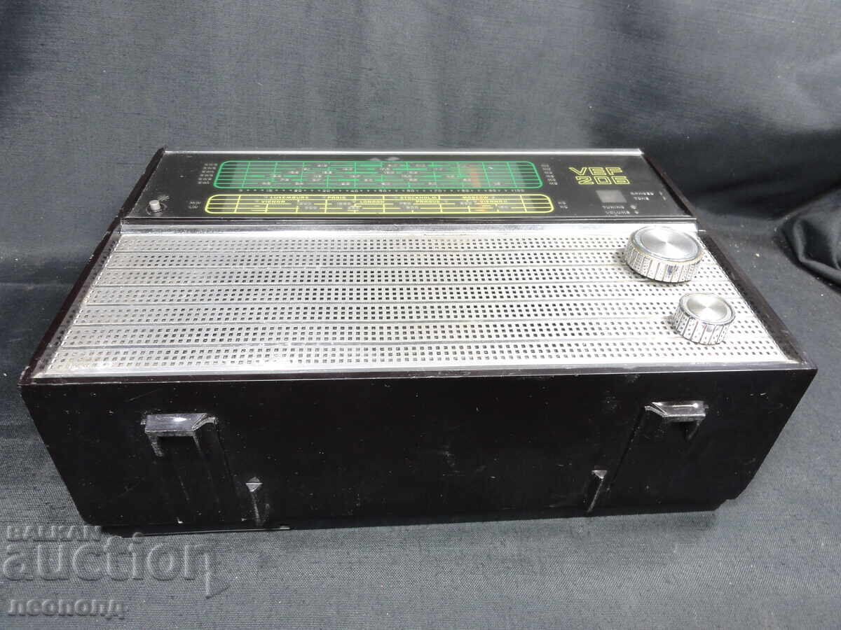 BZTs STAR RETRO SOC USSR TRANSISTOR RADIO VEF 206 VEF - 6 BZTs STAR RETRO SOC USSR TRANSISTOR RADIO VEF 206 VEF - 6