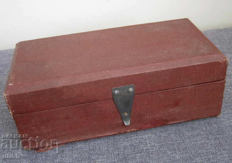 Παράδοση 1975 ρωσικό USSR ανεμόμετρο μετρητής ανέμου συσκευή κουτί έγγραφο