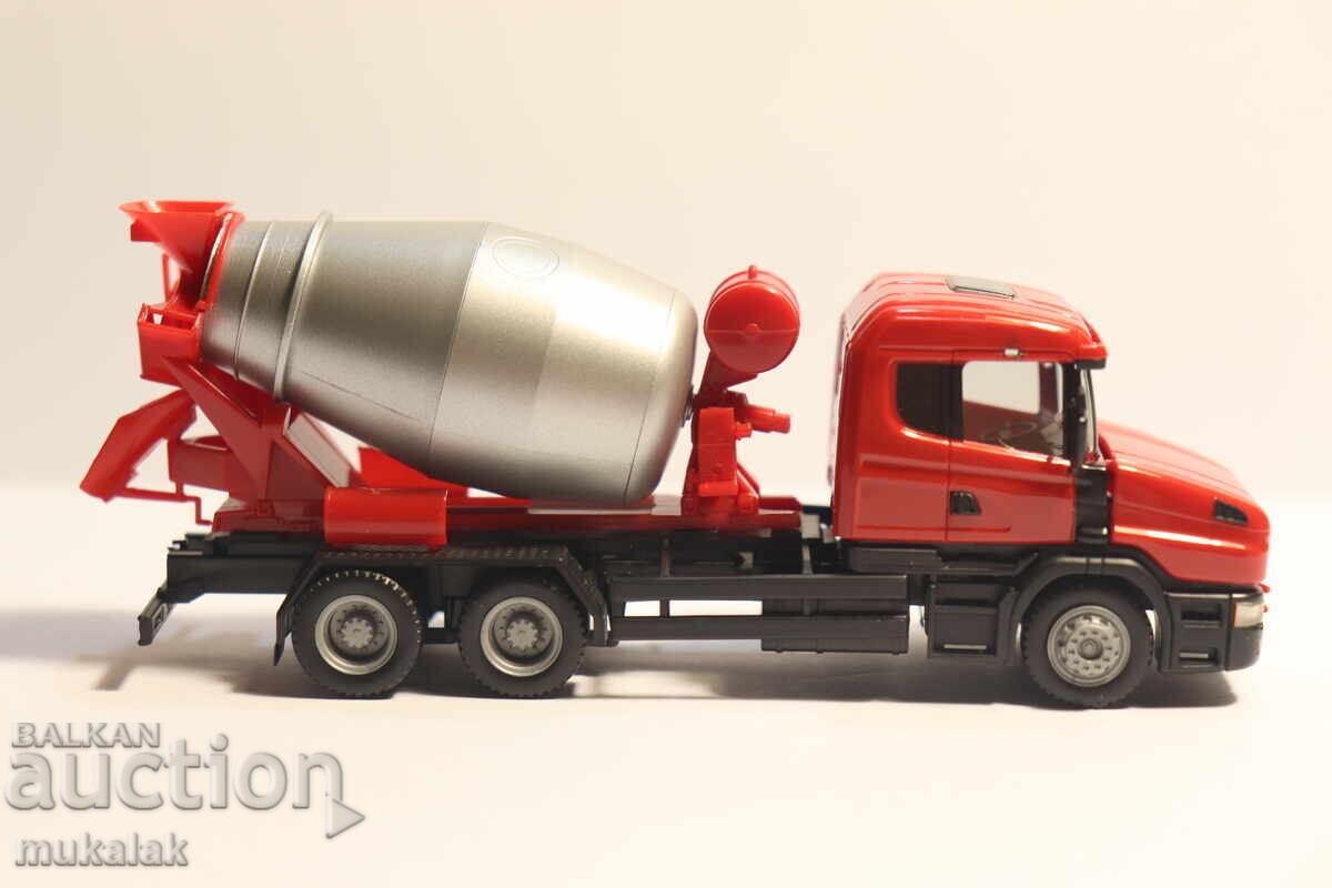Delivery of HERPA H0 1/87 SCANIA Concrete Mixer Truck Model
