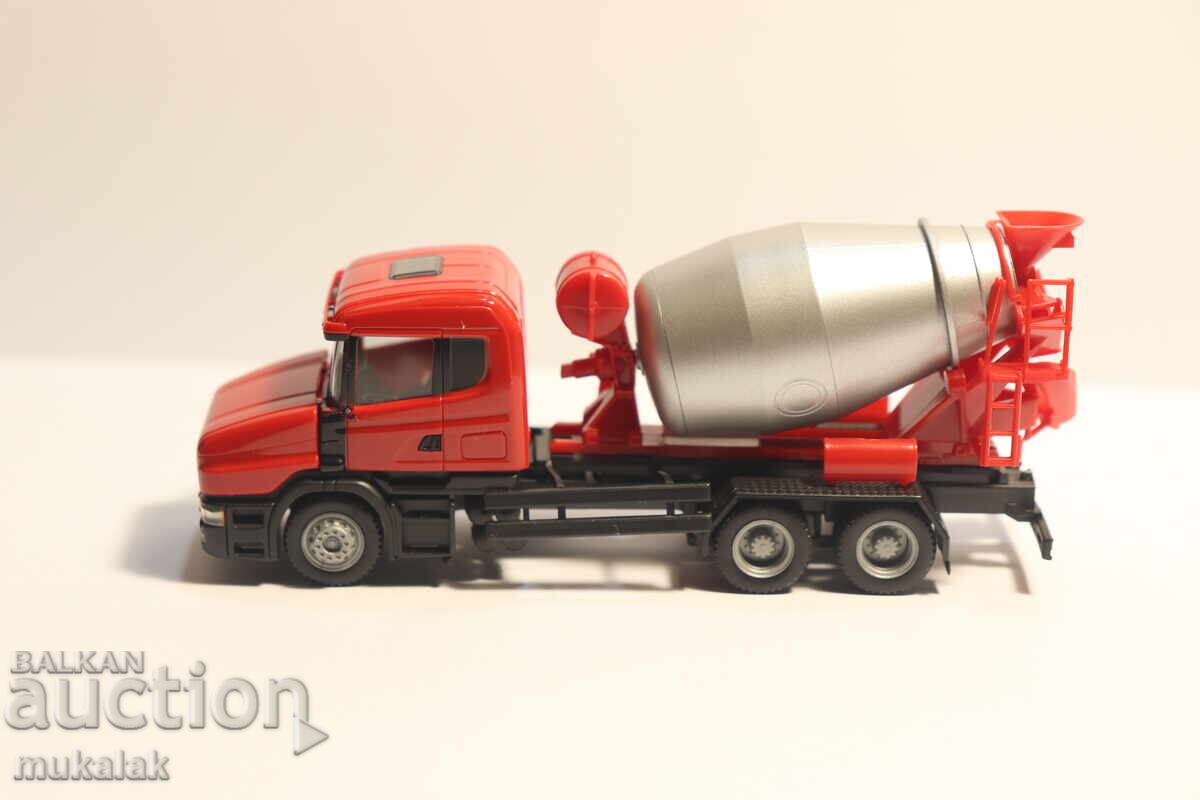 HERPA H0 1/87 SCANIA Concrete Mixer Truck Model