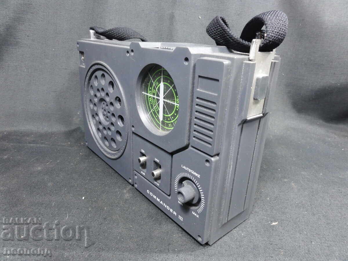 BZTs STAR RETRO TRANSISTOR RADIO COMMANDER III with price 14.00 BGN | € 7.16