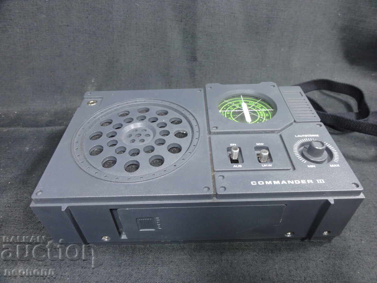 BZTs STAR RETRO TRANSISTOR RADIO COMMANDER III - 6