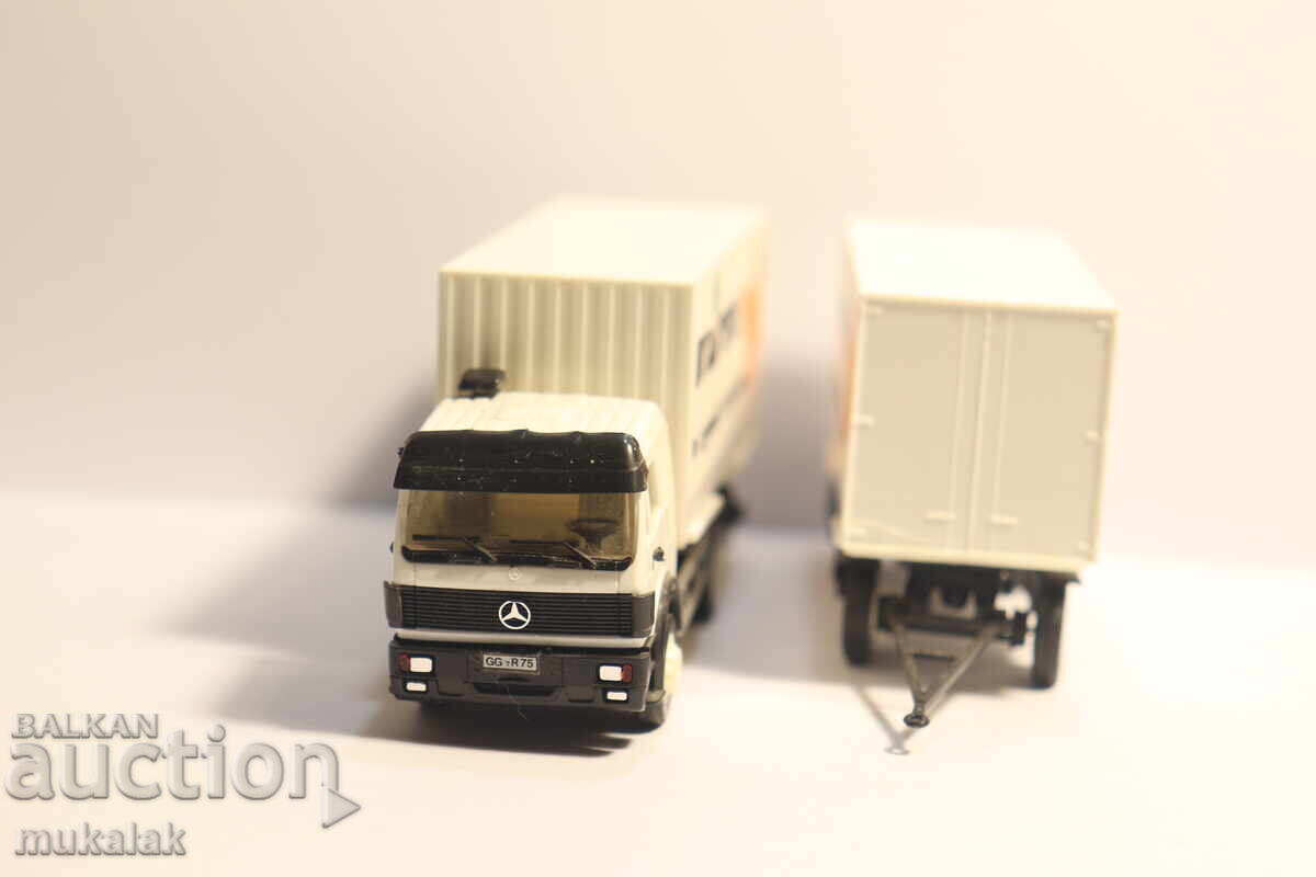 Аукцион HERPA  H0 1/87  MERCEDES BENZ    КОНТЕЙНЕР   КАМИОН  МОДЕЛ