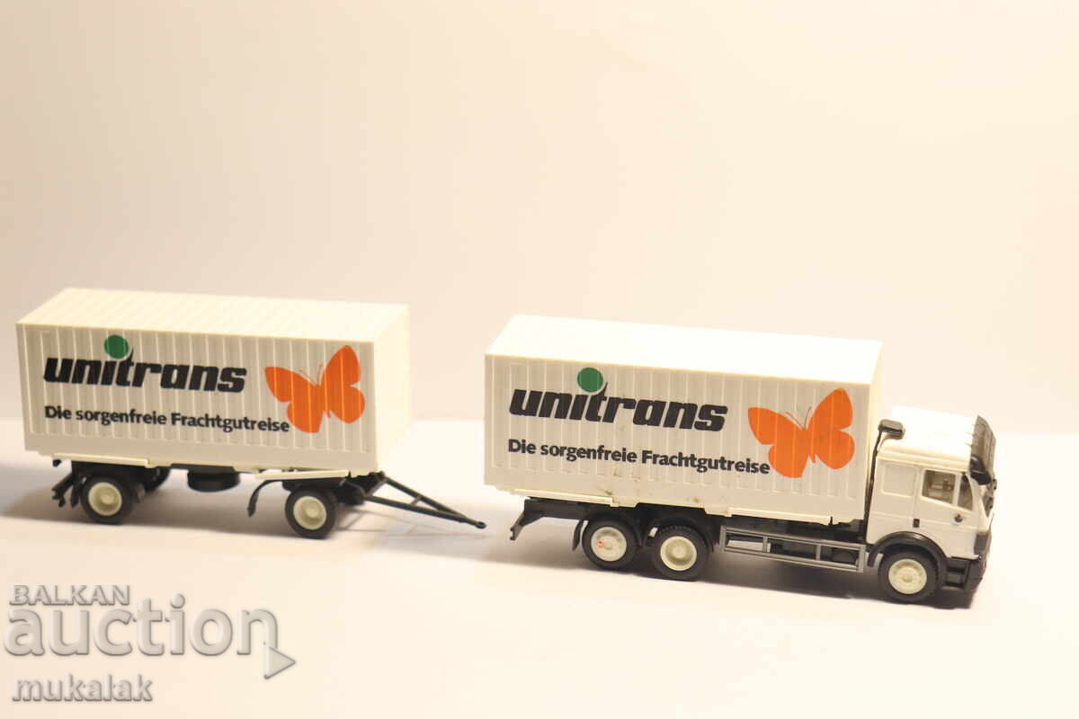 Доставка на HERPA  H0 1/87  MERCEDES BENZ    КОНТЕЙНЕР   КАМИОН  МОДЕЛ